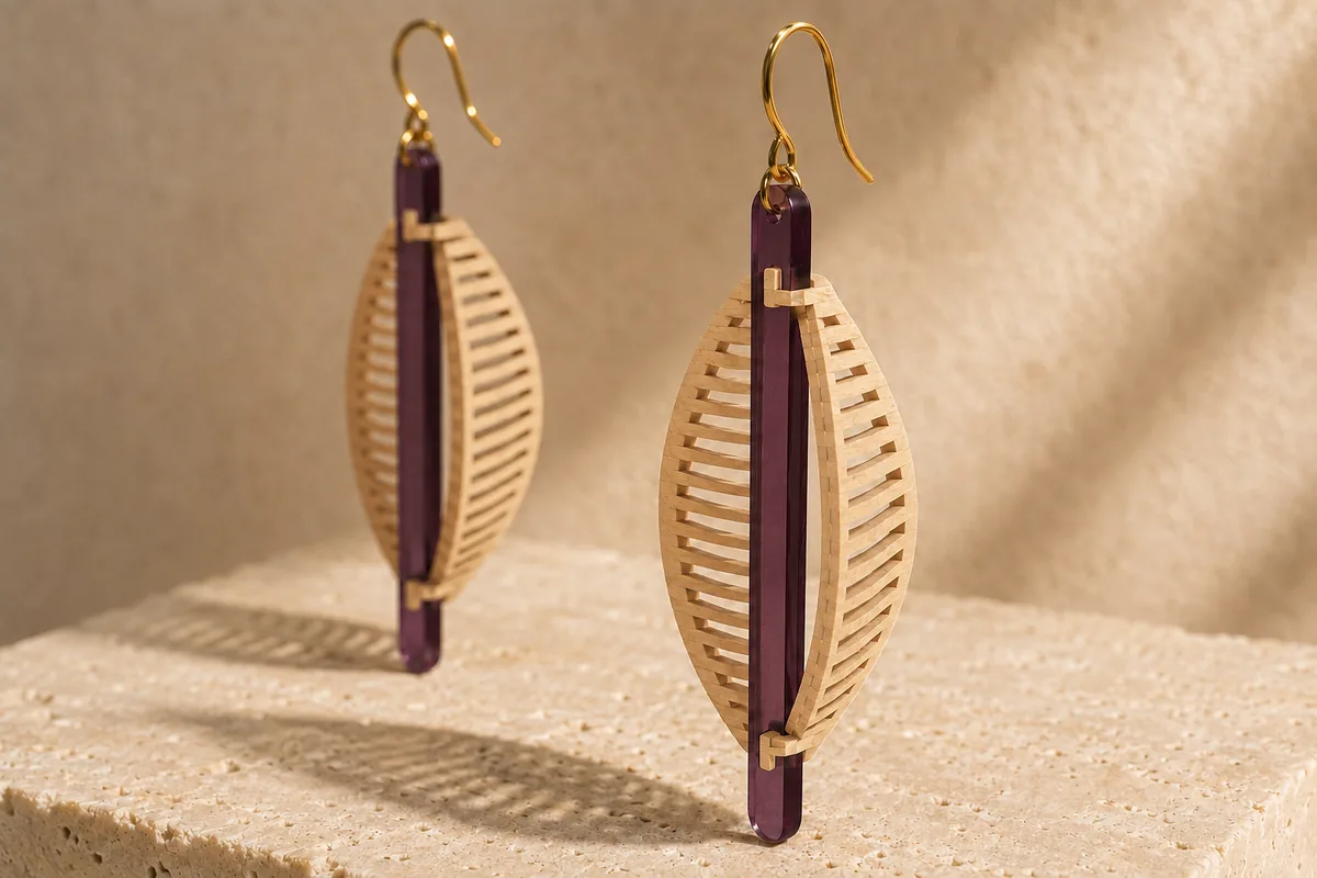Fall statement earrings