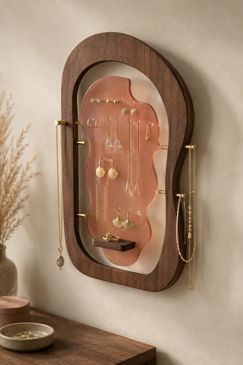 Mak Quinn jewelry display